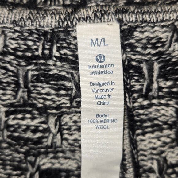 Lululemon Cardi All Day Merino wool oversized cardigan M/L - Picture 4 of 7